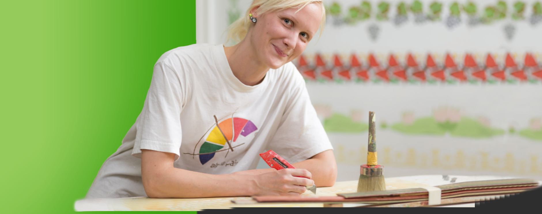 Kreative Wandgestaltung